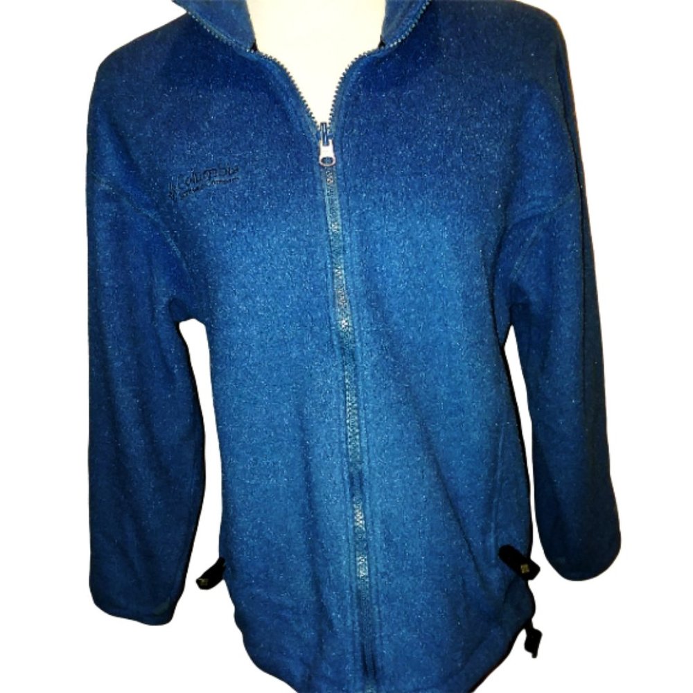 Columbia Women's Blue Fleece Jacket Size Small